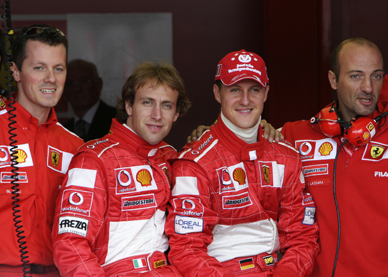 Badoer & Schumacher at Nurburgring